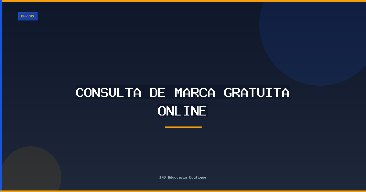 Consulta de marca gratuita online
