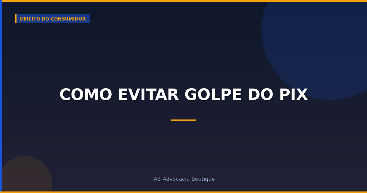 Como evitar golpe do pix