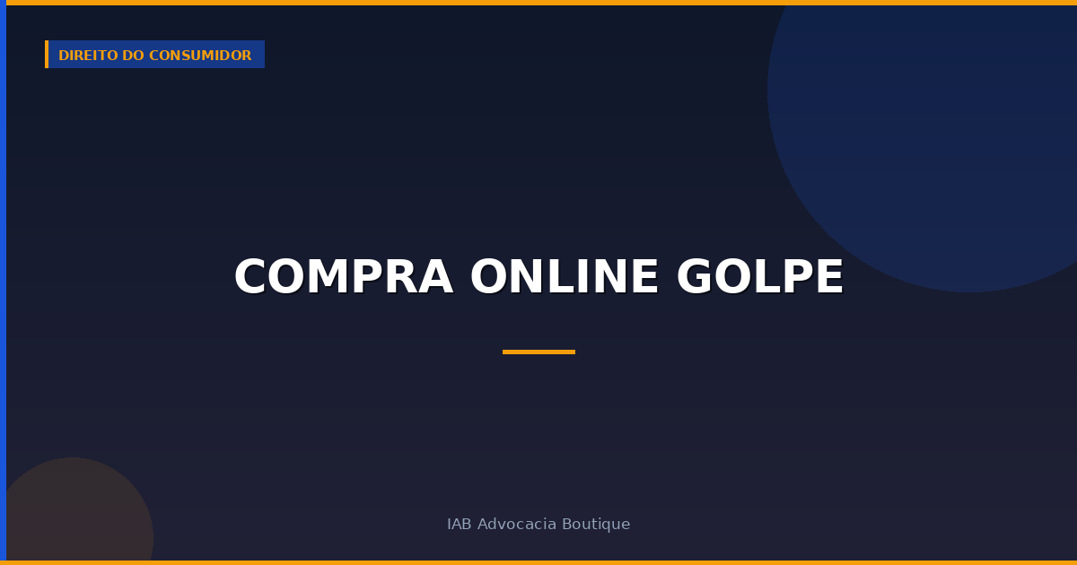 Compra online golpe