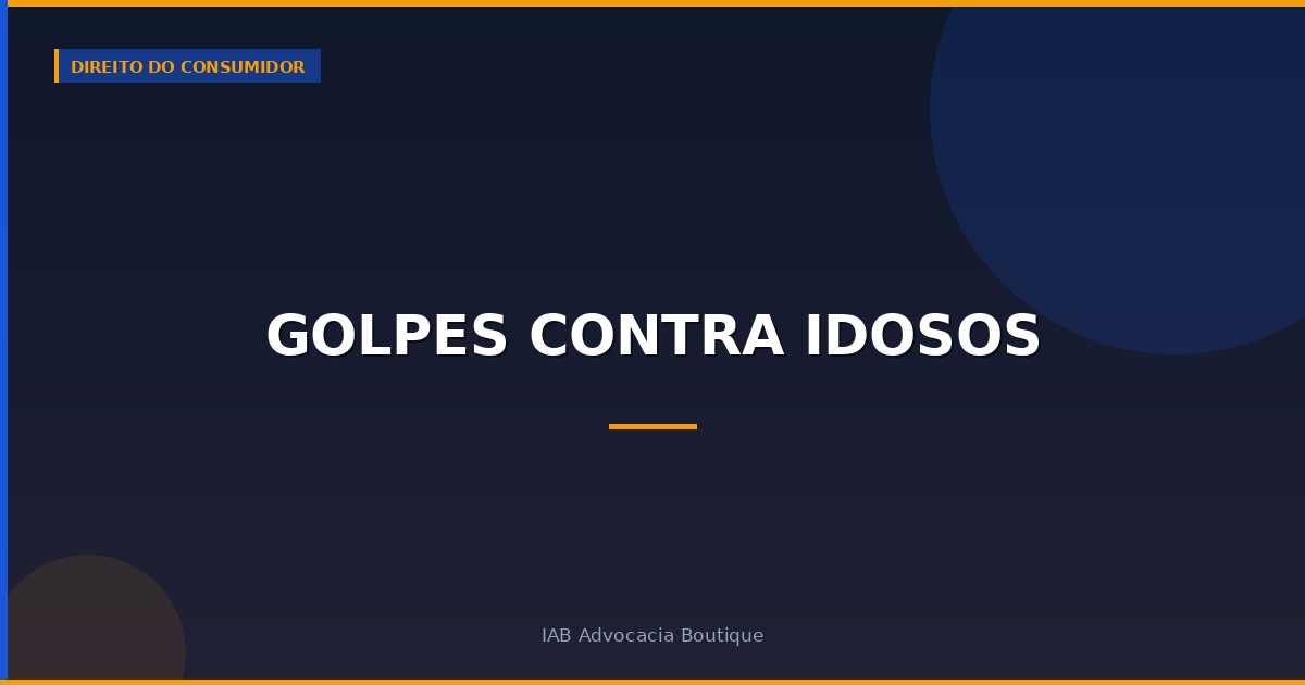 Golpes contra idosos